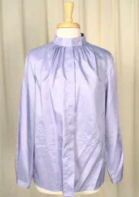 80s does 1940s Periwinkle Shirt