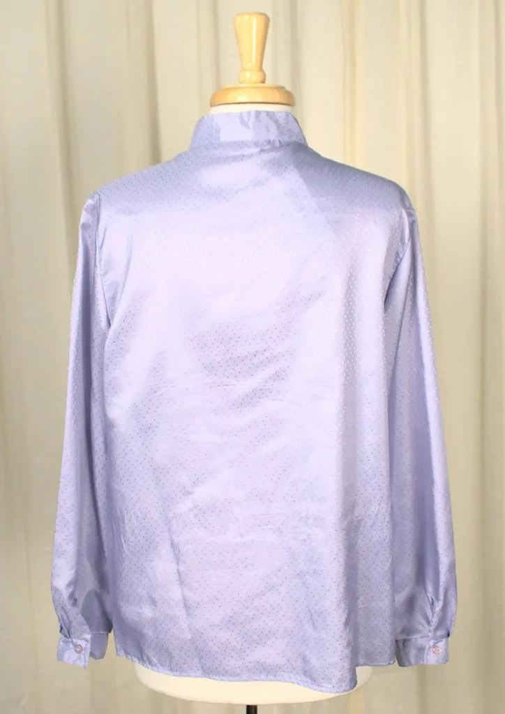 80s does 1940s Periwinkle Shirt