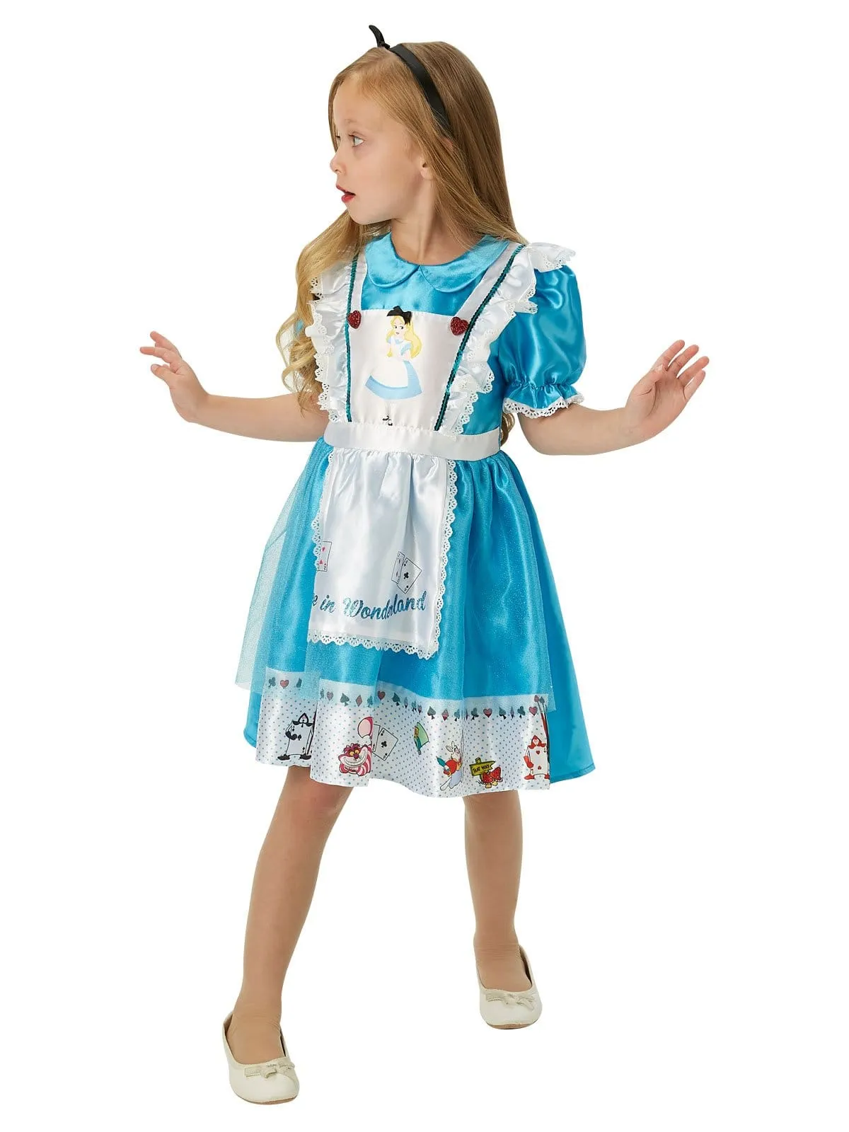 Alice in Wonderland Deluxe Girl's Costume