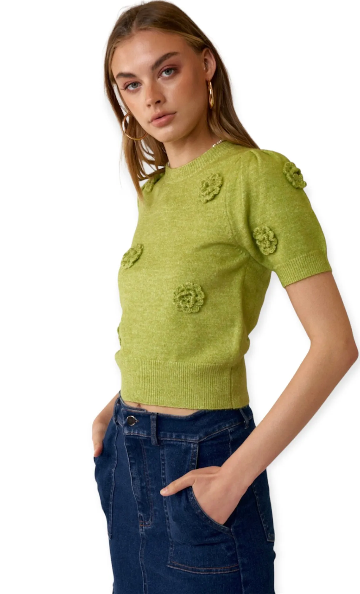 Carolina's Puff Sleeved Sweater