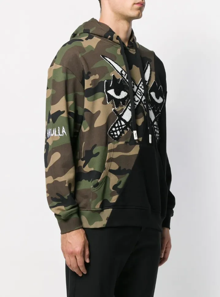 HACULLA LIVES DIAGONAL DROP SHOULDER HOODIE