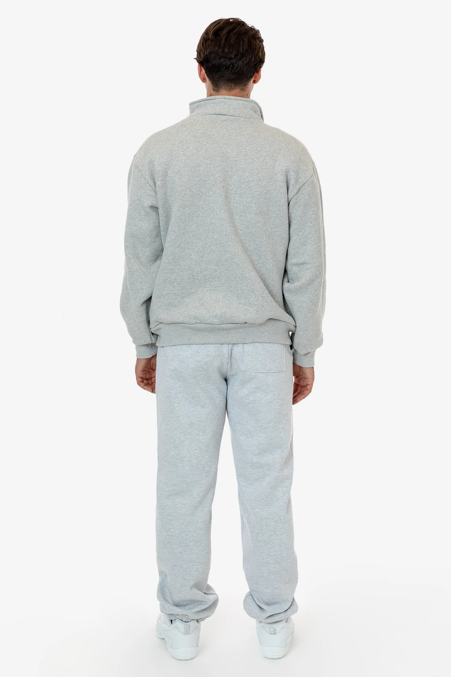 HFX428 - Unisex Heavy Fleece Half Zip Pullover (Piece Dye)