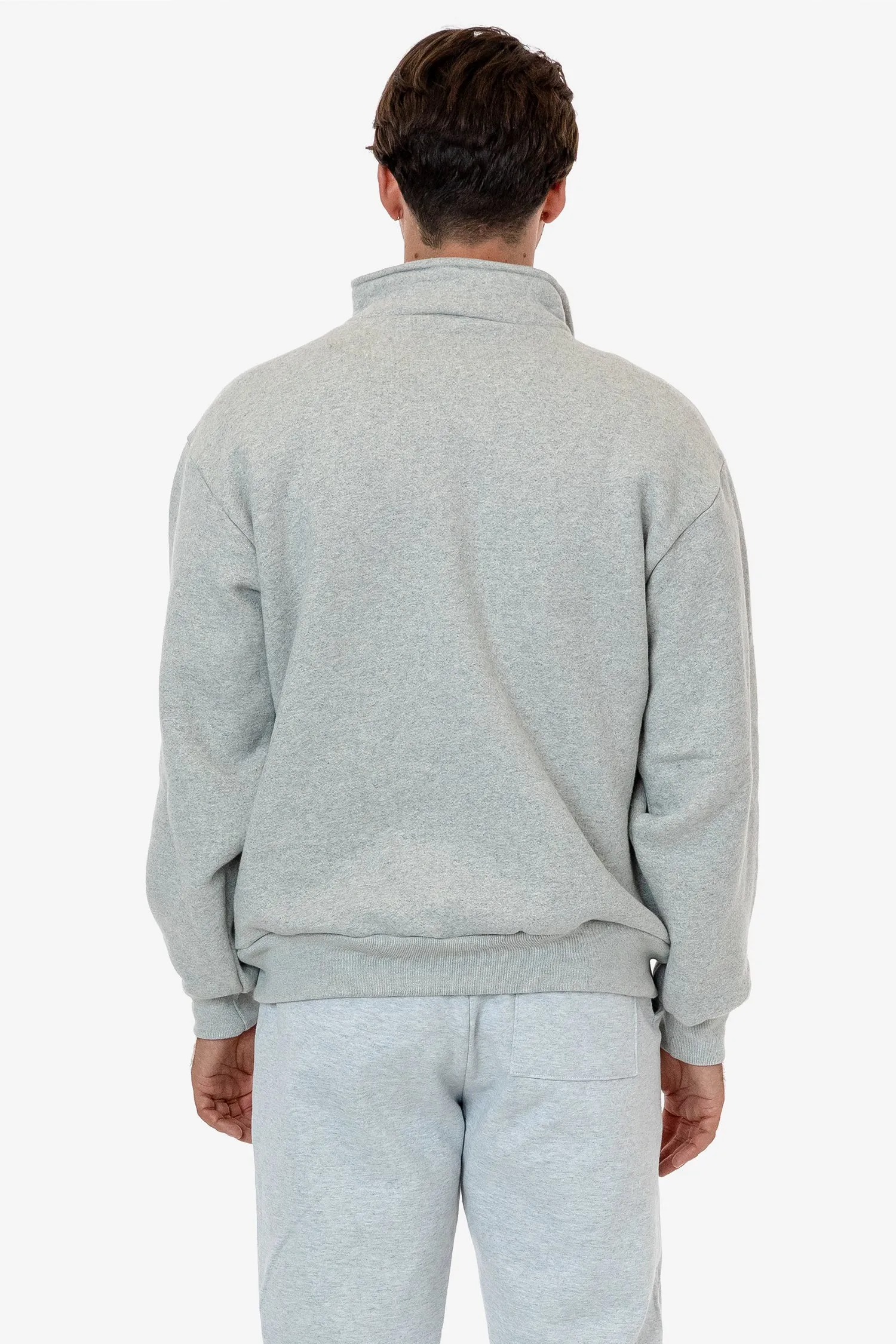 HFX428 - Unisex Heavy Fleece Half Zip Pullover (Piece Dye)
