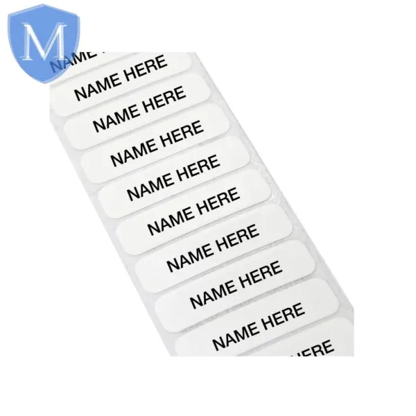 Iron-On Name Labels
