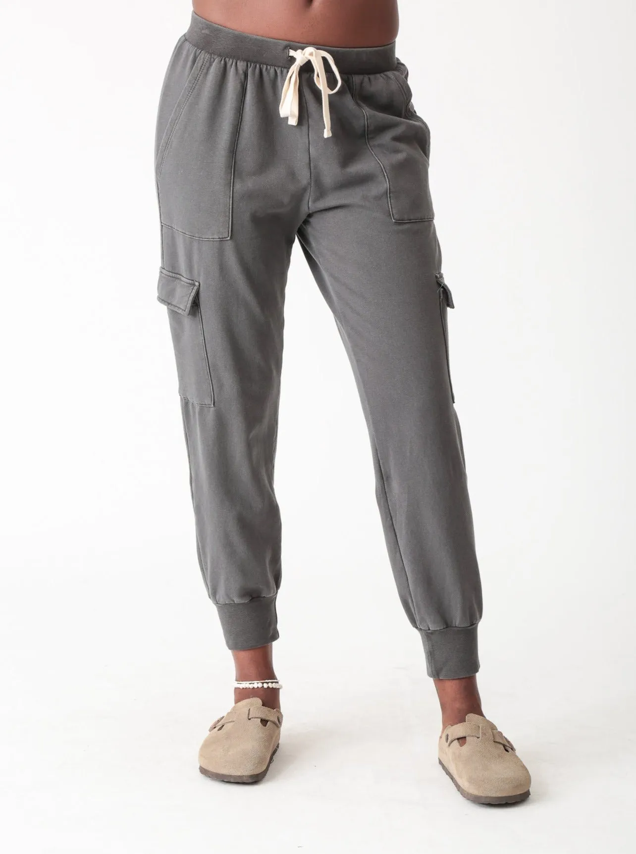 Julian Cargo Sweatpant - Shadow