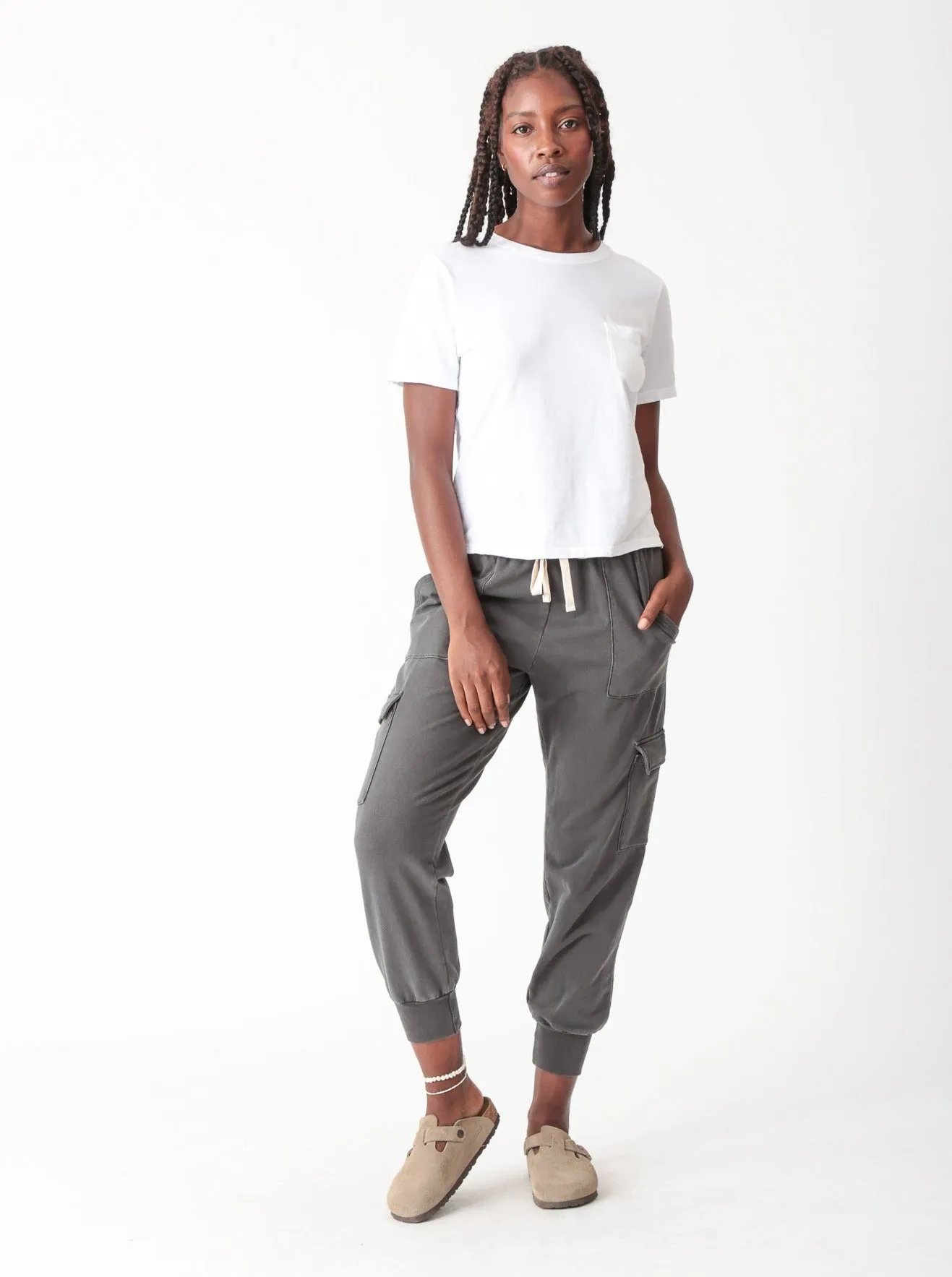 Julian Cargo Sweatpant - Shadow
