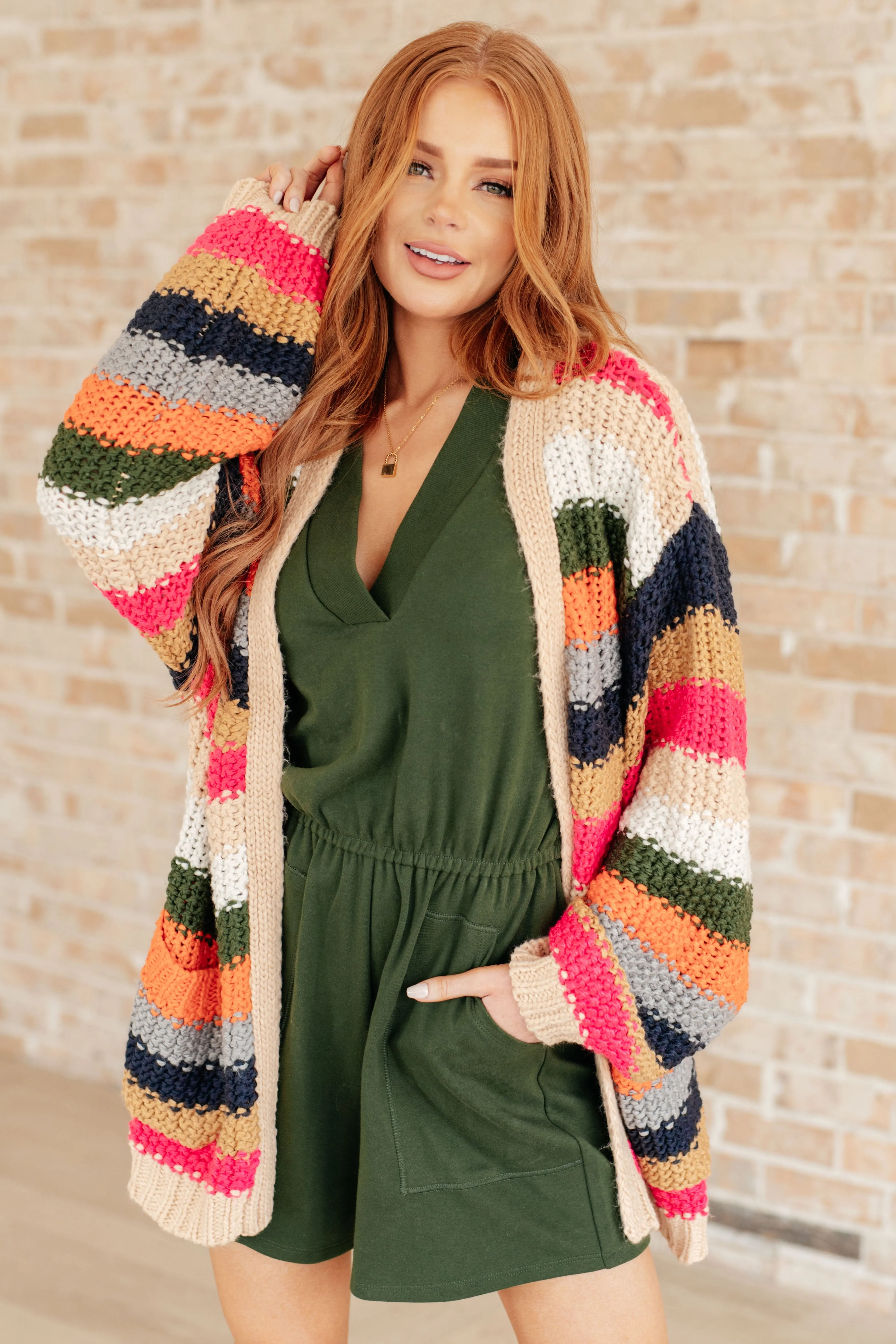 Life in Technicolor Knit Cardigan - Haptics