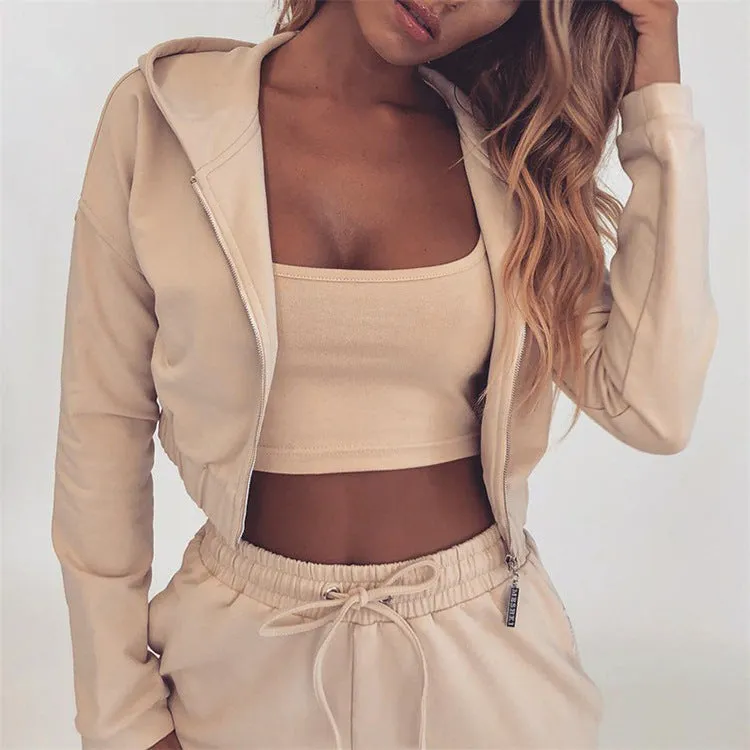 New Autumn Long-Sleeved Sweater Suit