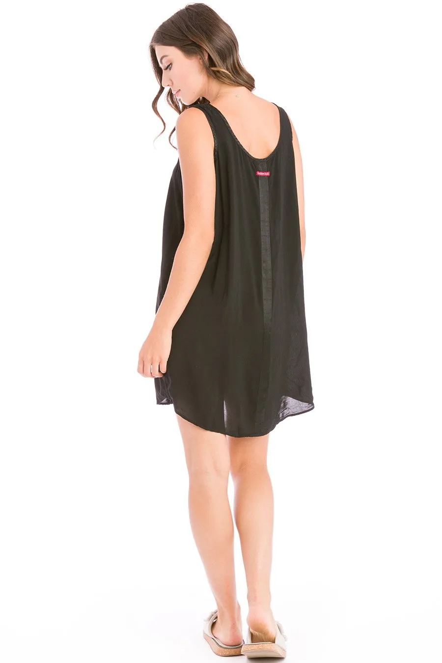 Satin Inset Tunic