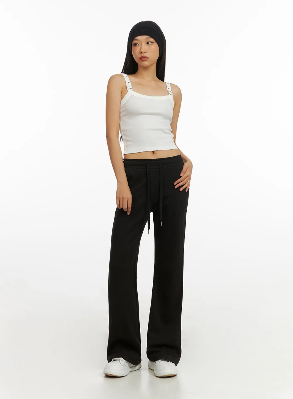 Slim Bootcut Sweatpants IY422
