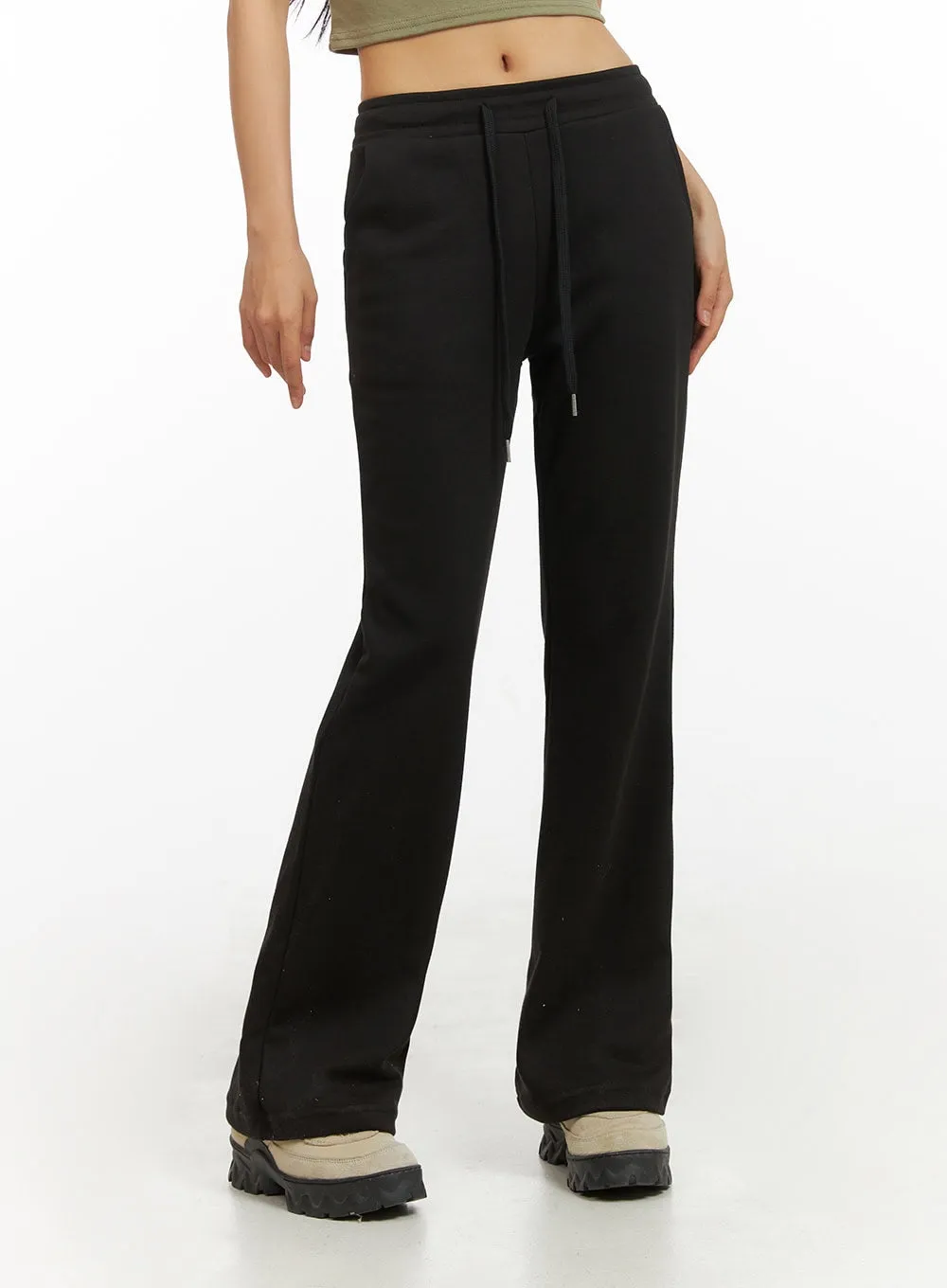 Slim Bootcut Sweatpants IY422