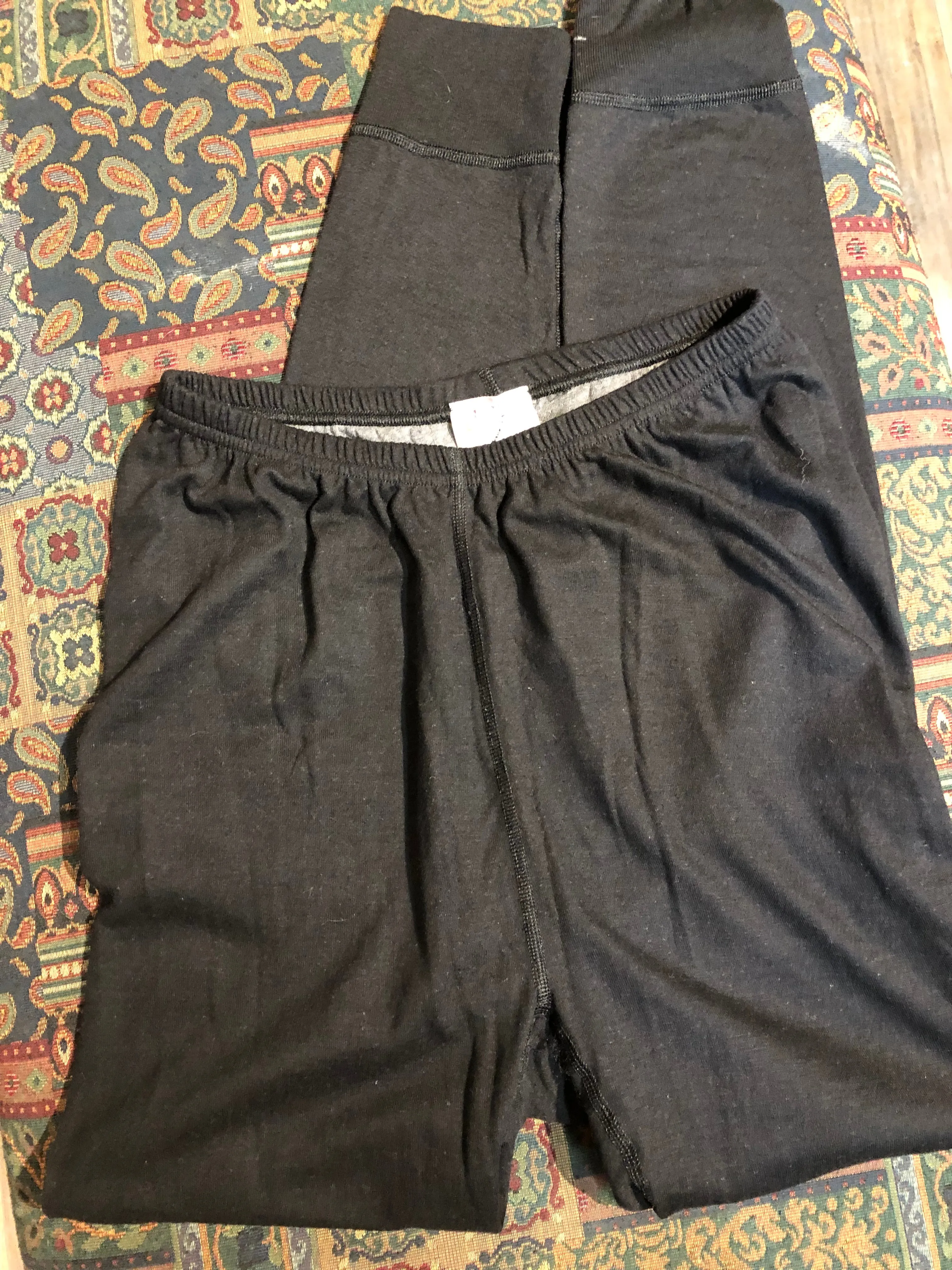 Stanfield’s Two Layer Charcoal Long Underwear, NWOT, Made in Nova Scotia, Size Large