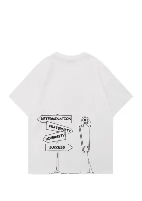 T-SHIRT VALEURS BLANC