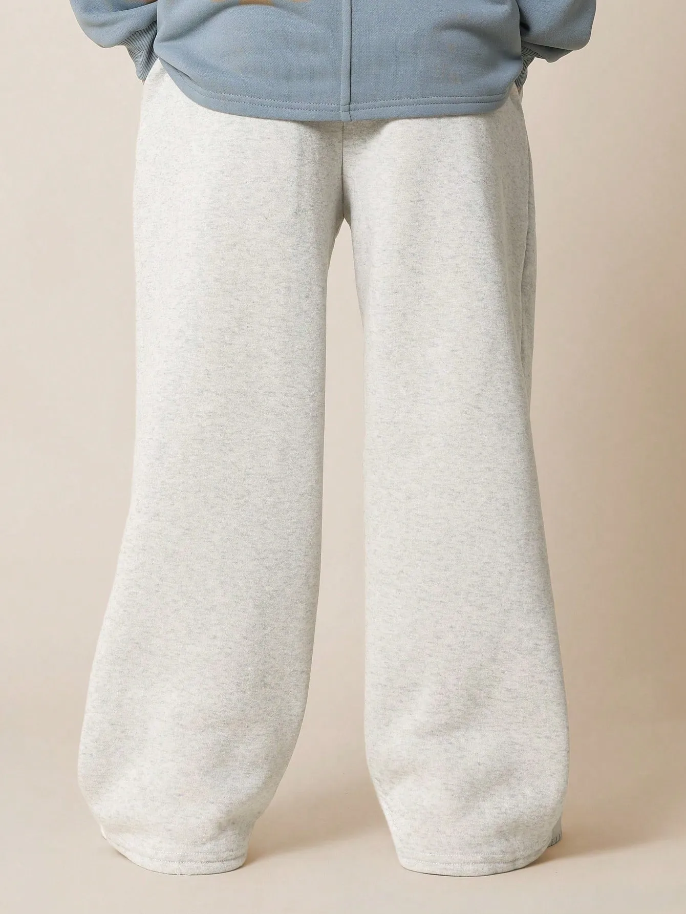 Tween Boys Wide Leg Essential Sweatpants With Graphic Print