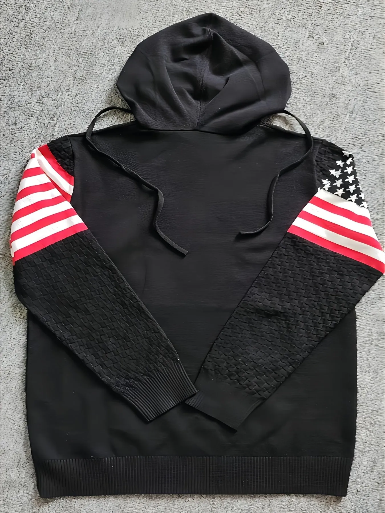 Vibrant Color Block Knit Sweater Hoodie for Men - Soft, Retro, Casual, Pullover Design with Hood - Perfect for Winter, Fall, and as Gifts