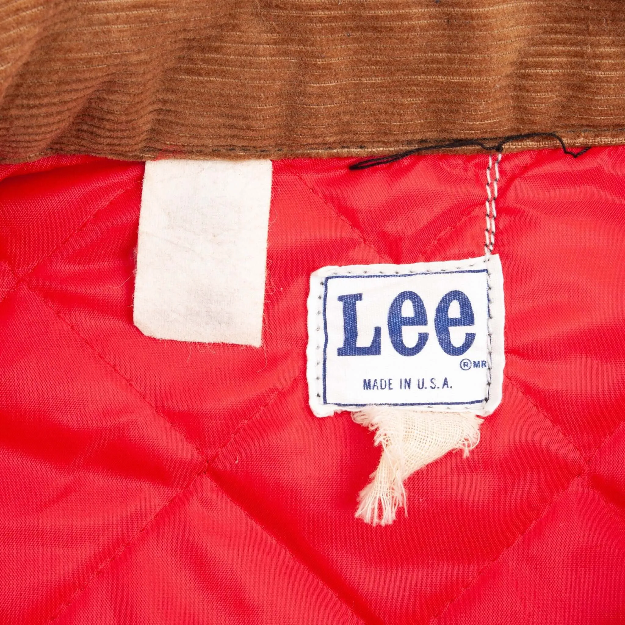 VINTAGE LEE GAS SERVICE COMPANY PATCH DENIM JACKET 1960S SIZE LARGE MADE IN USA